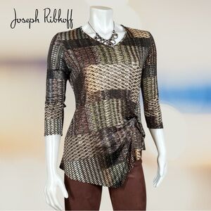 Joseph Ribkoff Asymmetrical Top Size 6